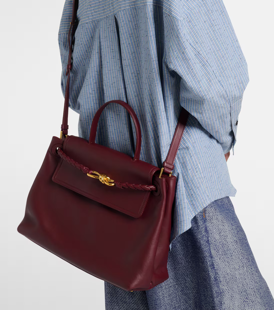 Ciao Ciao Medium leather tote bag | Mytheresa (UK)