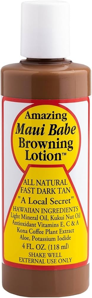Browning Lotion - All Natural Fast Dark Tan 4 fl.oz (2 bottle) | Amazon (US)