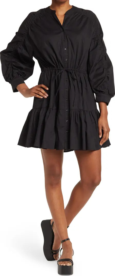 Ruched Shirtdress | Nordstrom Rack