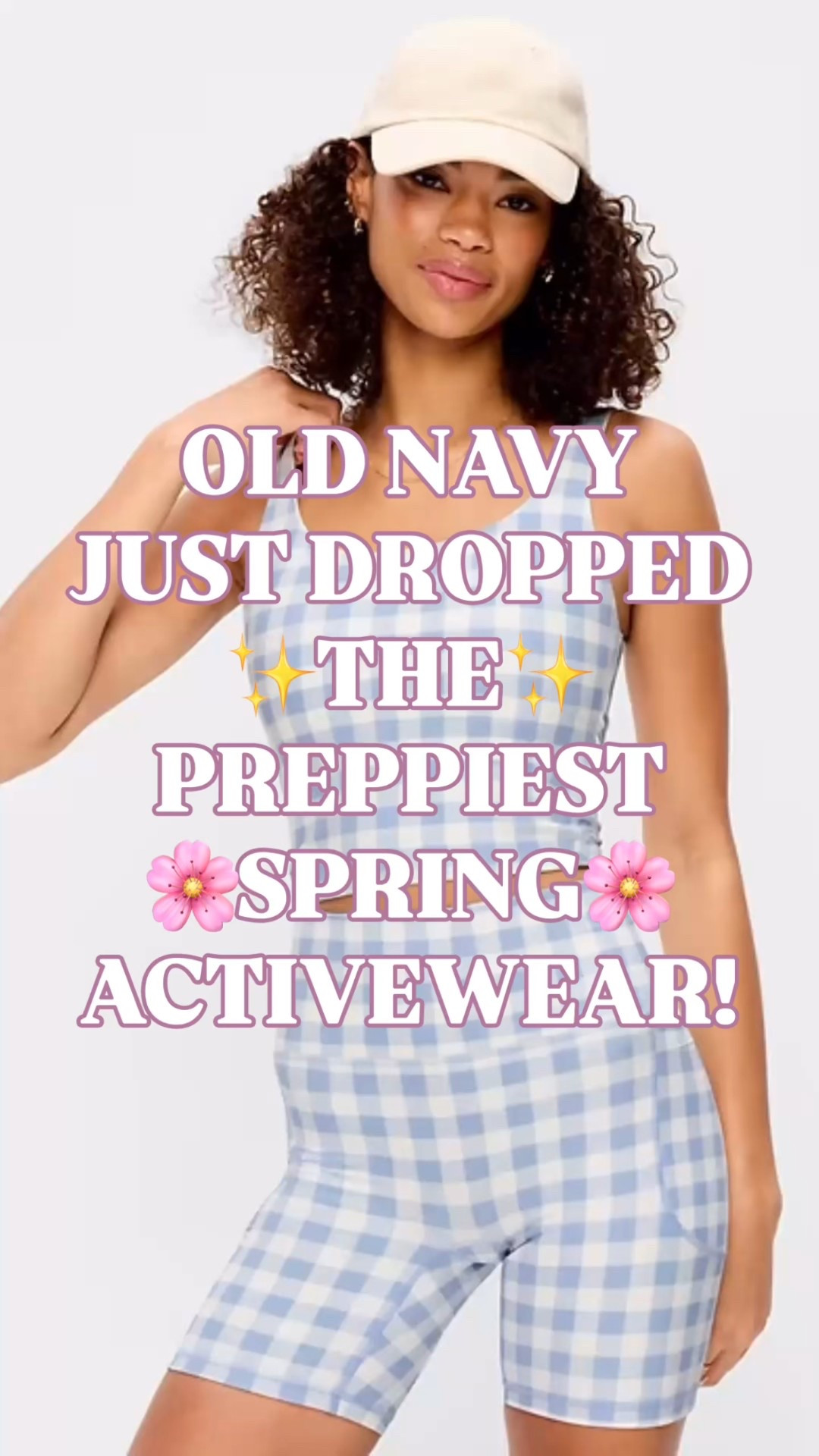 Old Navy Activewear | Preppy Activewear Set | Spring Workout Outfits Women | Tennis Skirt Outfit | Golf Outfit Women | Matching Workout Set

Old Navy just dropped the prettiest preppy spring activewear collection and it is giving country club tennis, pickleball mornings, and pastel Pilates energy.

If you’re searching:
Old Navy activewear women
spring workout outfits women
preppy activewear set
tennis skirt outfit women
golf outfit women spring
pickleball outfit women
matching workout set women
pastel gym set women
athleisure spring outfits

This drop covers it.

Think:
• Gingham workout sets
• Tennis dresses and athletic skorts
• High waisted biker shorts sets
• Floral leggings
• Pastel sports bras and tanks
• Country club–coded activewear

These pieces work for:
Pilates outfit set
Tennis core outfits
Golf tournament spectator outfit
Pickleball skirt outfit
Spring gym outfits aesthetic
Athleisure spring capsule wardrobe

It’s feminine, preppy, sporty, and affordable — the kind of activewear that transitions from workout class to coffee without changing.

If your vibe is Palm Beach meets tennis club meets everyday wearable athleisure, this is the spring refresh.

Old Navy workout clothes women | Preppy gym outfit | Tennis skirt outfit women | Golf outfit women spring | Pickleball outfit women | Matching workout set women | Spring athleisure outfits | Pastel activewear women | Affordable workout clothes | Country club activewear | Gingham activewear set | Spring fitness outfits women

#OldNavy #Activewear #GymOutfit #WorkOutOutfit 

#LTKSeasonal #LTKfitnessgoals #LTKActive