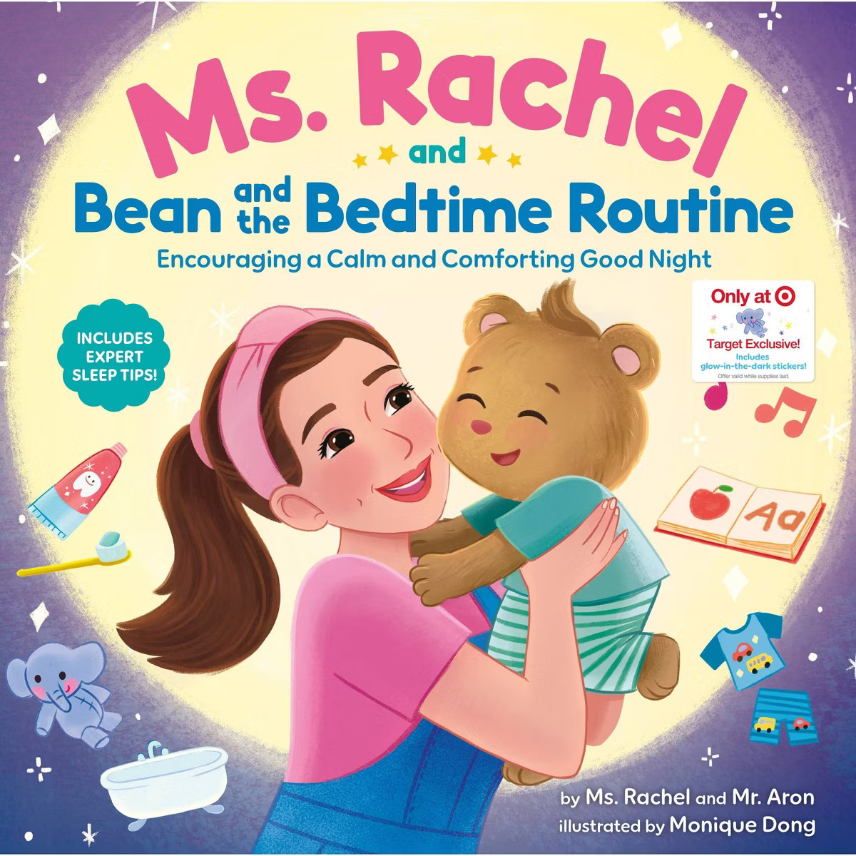 Ms. Rachel and Bean and the Bedtime Routine - Target Exclusive Edition - by Ms. Rachel (Hardcover... | Target