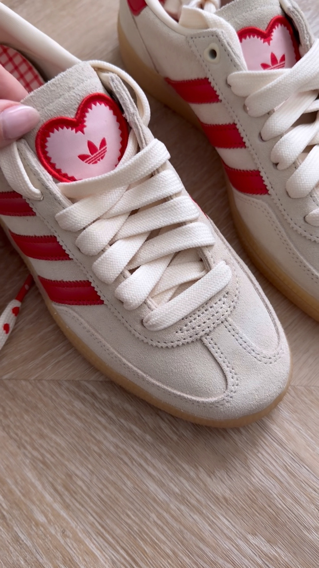 Obsessed! Size down 1/2-1 size! 💕❤️


Sneakers. Adidas. Pink. Red. Hearts.

#LTKfitnessgoals #LTKootd #LTKActive