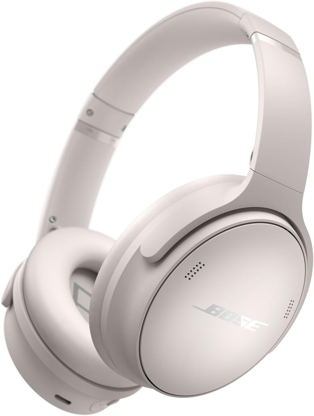 Bose QuietComfort SC Wireless Noise Cancelling Headphones, Bluetooth Over Ear Headphones with Up To 24 Hours of Battery Life, with Soft Case, White Smoke | Amazon (UK)