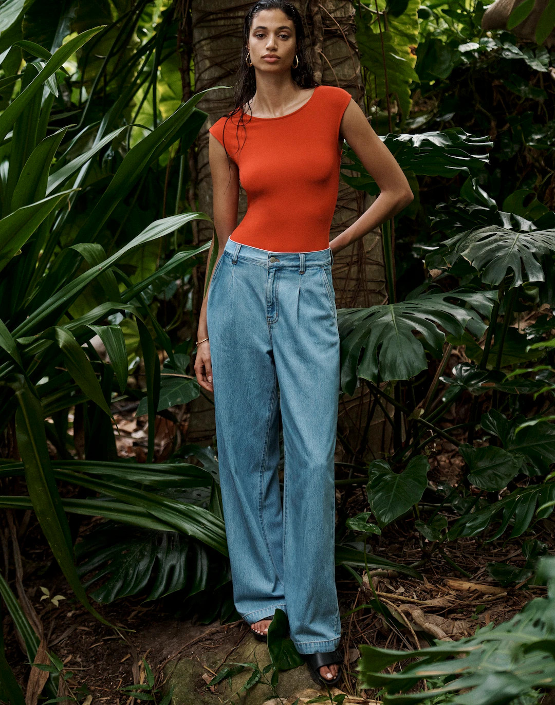 Scoopneck Cap-Sleeve Tee | Madewell