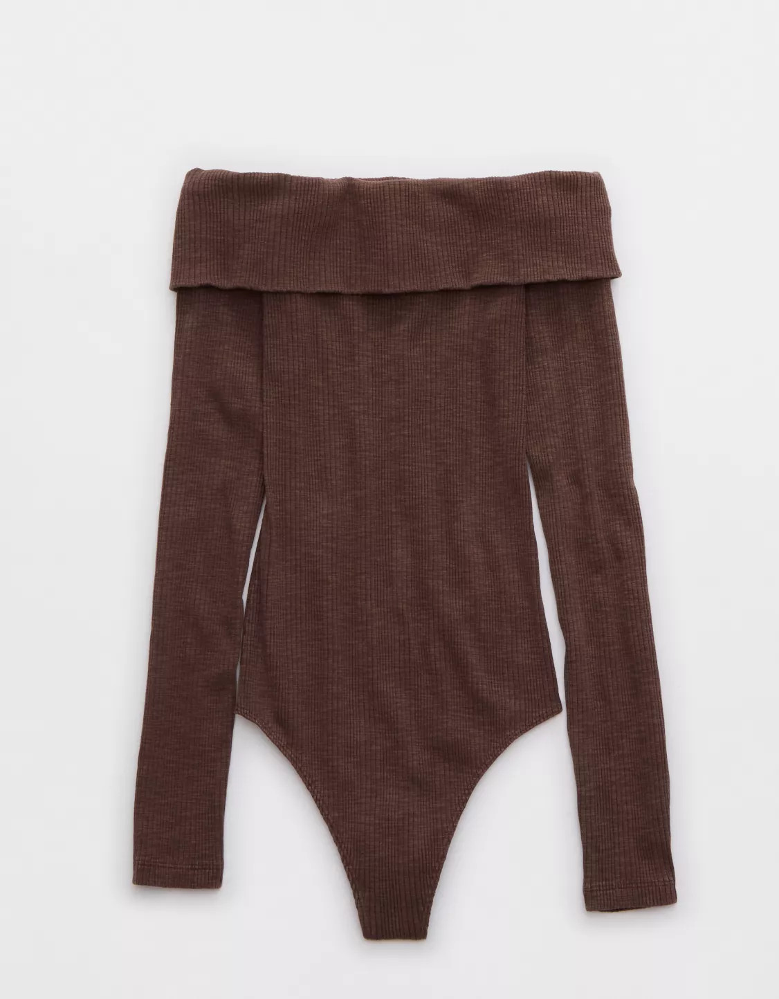 Aerie Long Sleeve Off The Shoulder Bodysuit | Aerie