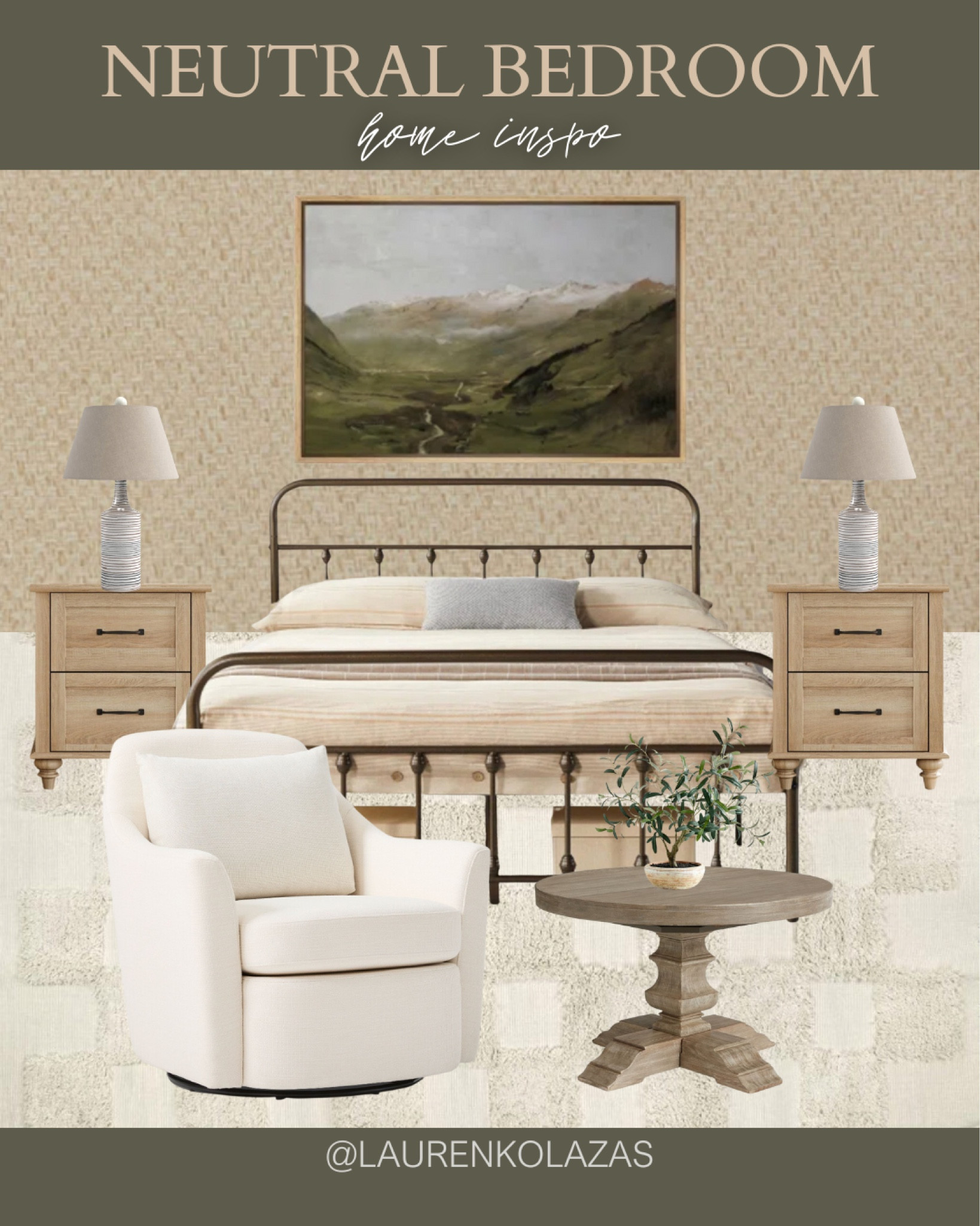 A classic bedroom inspo for all-year round! Be inspired with renovating your bedroom with these furniture and decor pieces that brings a calming & inviting ambiance by using a neutral color palette.
#minimalistaesthetic #bedroommakeover #summerrefresh #interiordesign

#LTKSeasonal #LTKHome #LTKStyleTip