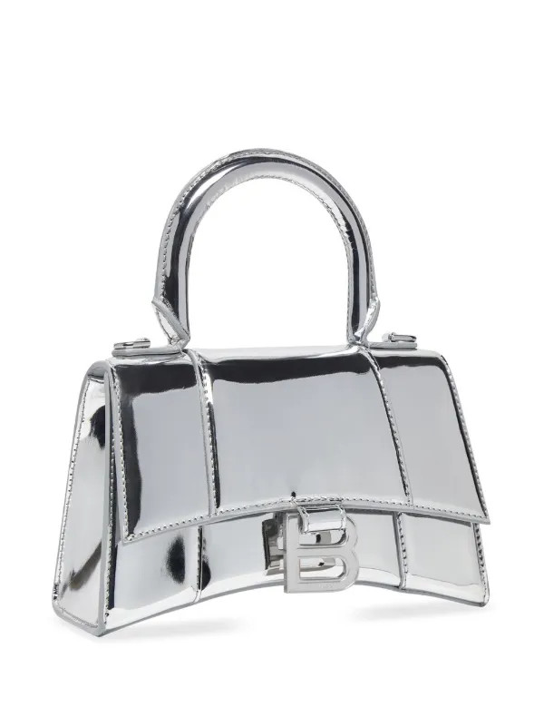 Hourglass metallic tote bag | Farfetch Global