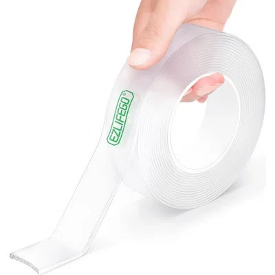 Double Sided Tape Heavy Duty(extra Large 16.5ft), Nano Adhesive Mounting Tape Wall Decor,sticky Picture Hanging Adhesive Strips Poster Tape | Wayfair North America