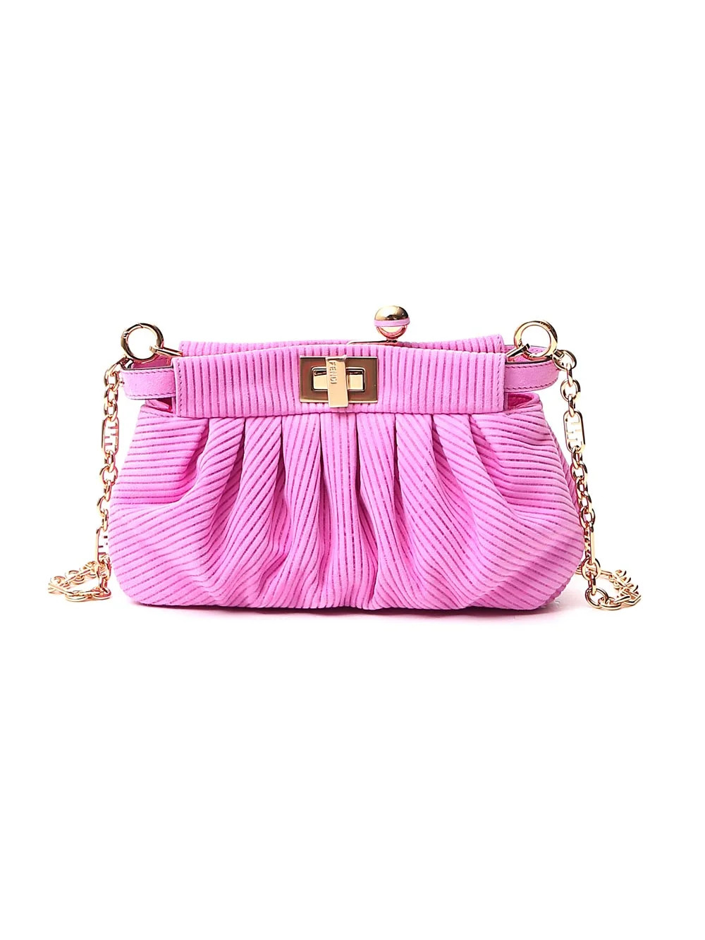 Fendi Peekaboo Click Clutch Bag | Cettire Global