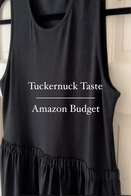 ✨Heres a cute Amazon find for you! ✨
TUCKERNUCK TASTE ==> 
AMAZON BUDGET 

🖤 elevated maxi dress
🖤 dress it up, dress it down 
🖤 comes in several colors 
🖤 POCKETS!!!
🖤 closet staple and perfect versatile piece to pack 
🖤 currently around $30! 
