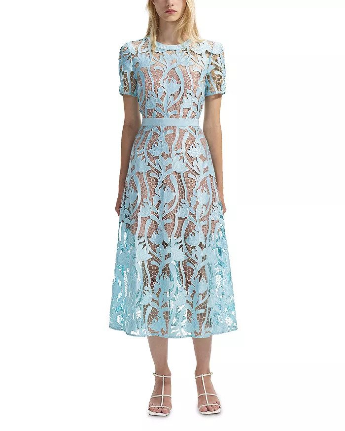 Lace Midi Dress | Bloomingdale's (US)
