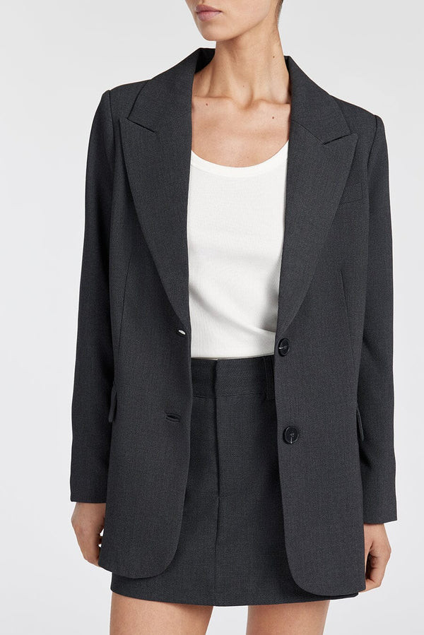 CELINE CHARCOAL BLAZER | DISSH