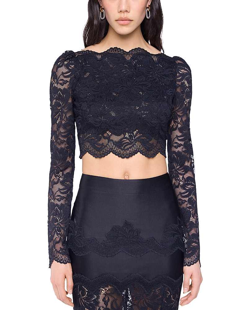 Rabanne Lace Crop Top | Bloomingdale's (US)