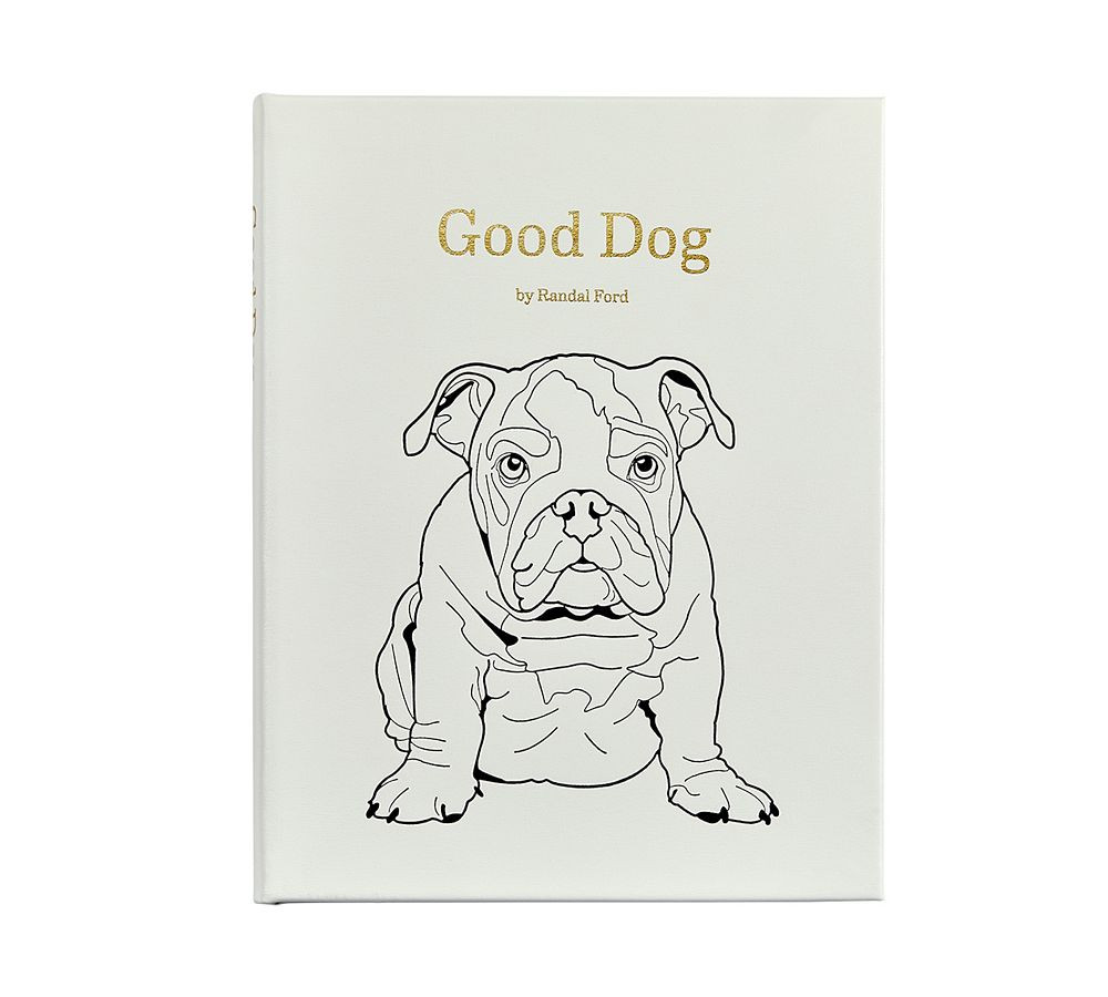 Good Dog Leather-Bound Book | Pottery Barn (US)