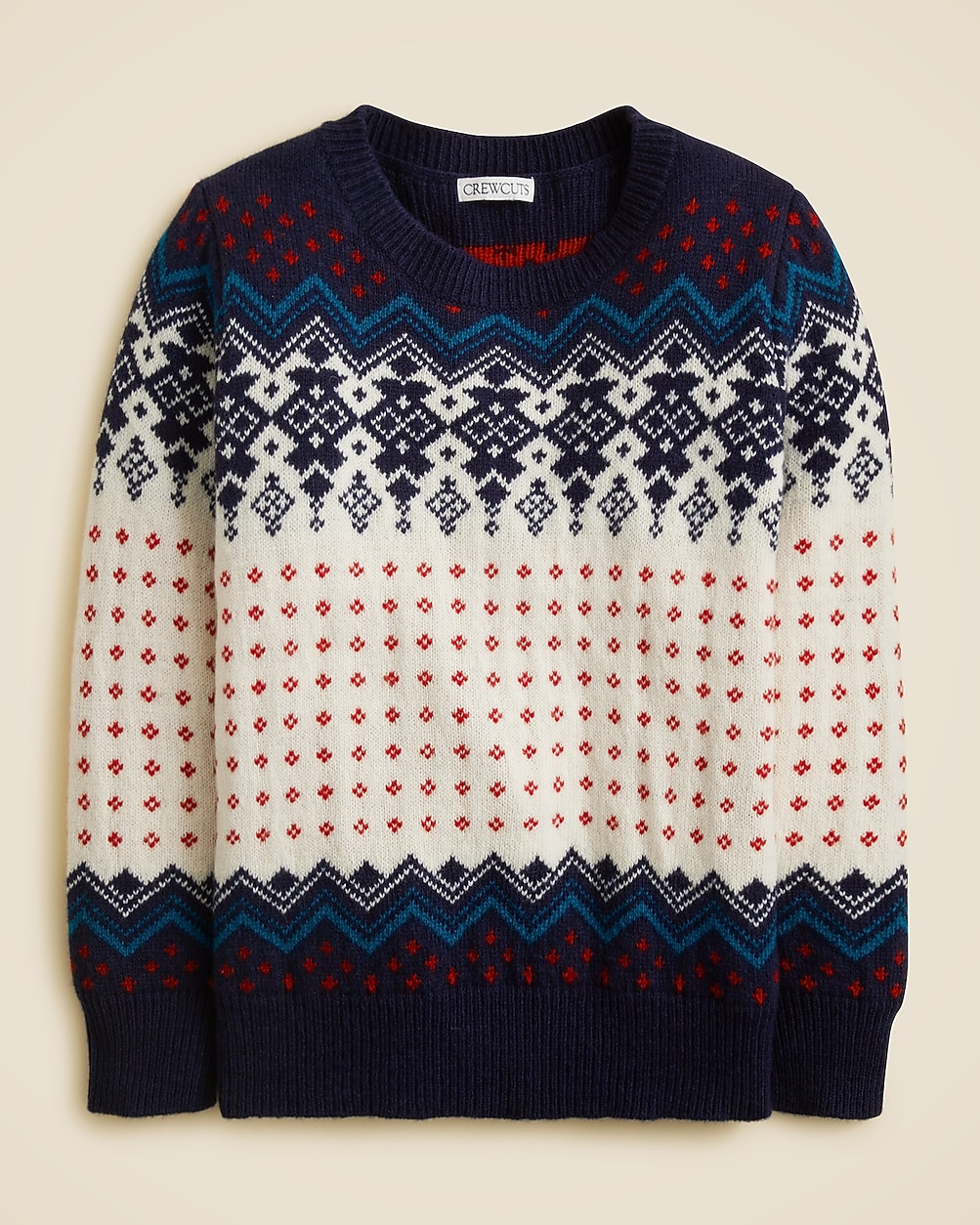 Kids' vintage Fair Isle sweater in wool blend | J. Crew US
