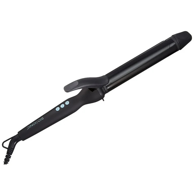 Bio Ionic Long Barrel Styler Curling Iron 1.25" with Variable Heat Setting | Walmart (US)