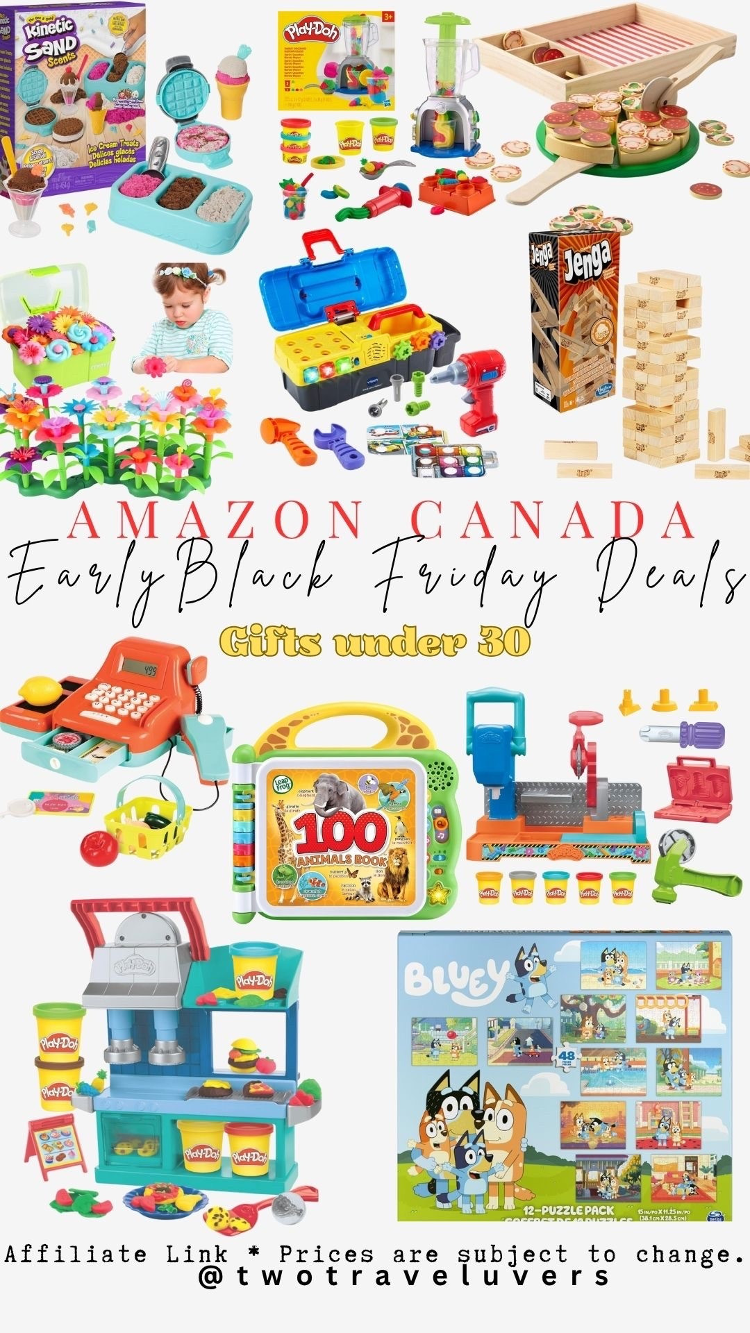 Gifts under $30

***deals/prices are subject to change 

#earlyblackfriday #amazonfinds #amazonkids #toys #toddlertoys #holidaygiftideas 

gift ideas for kids, early black friday deals, amazon canada finds 

#LTKcanada #LTKkids #LTKgiftguide