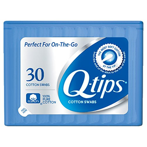 Q-tips Swabs Travel Pack,30 Count, Pack of 1 blue | Amazon (US)