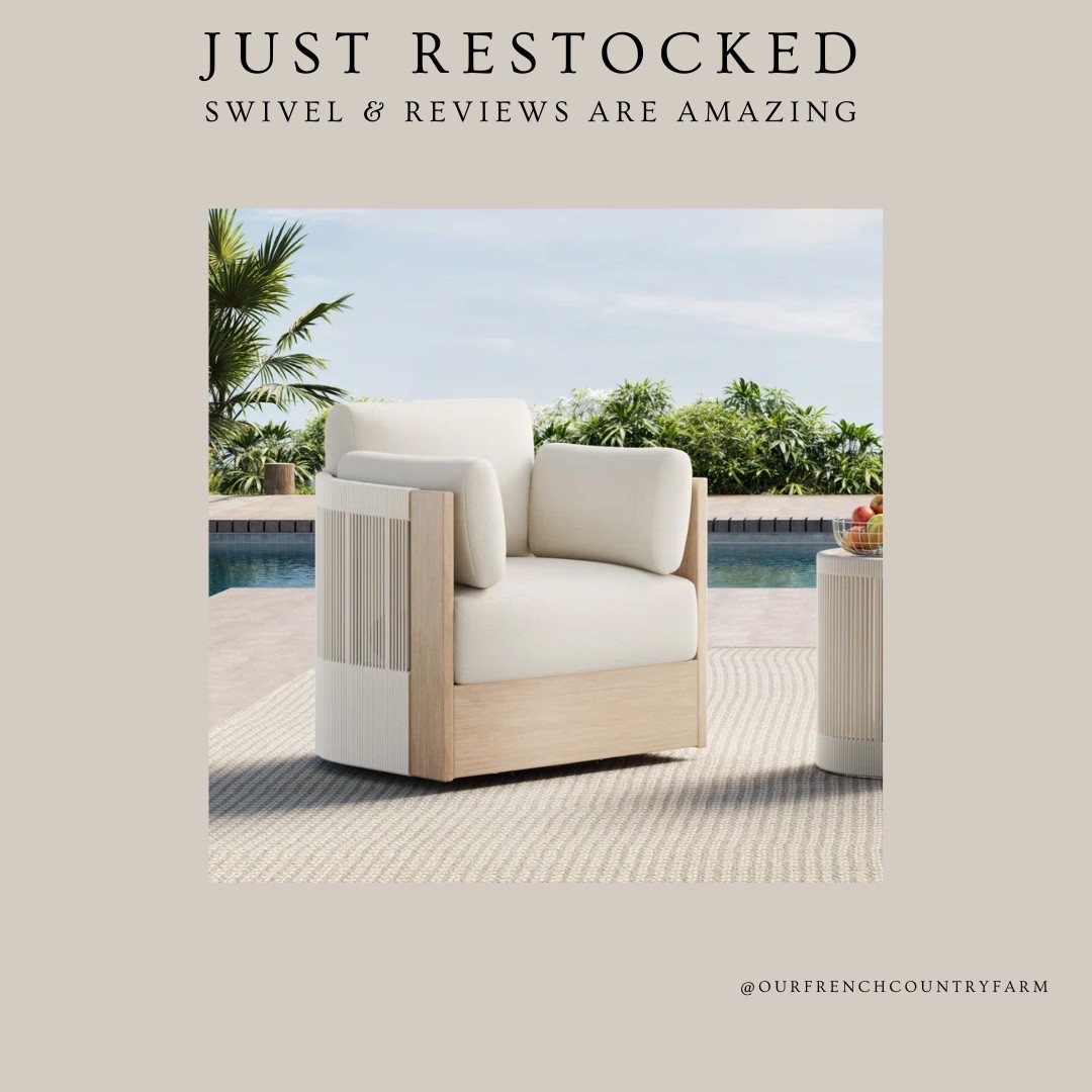 This top selling outdoor swivel chair has just been restocked and will sell out again!

#LTKKids #LTKFamily #LTKSaleAlert