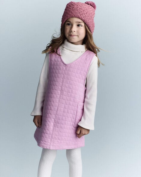 Otter Avenue Toddler Girls Girl Otter Pocket Jumper Dress - Lilac 18M Lilac | Carter's Inc