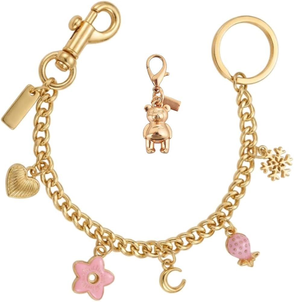 Bag Charms - Cherry Bag Charm Chain, fashionable Purse Charms for women's purse chain | Amazon (US)