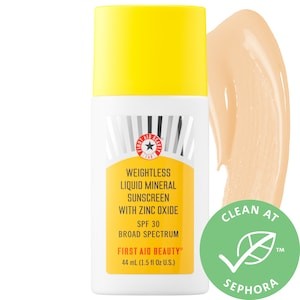 Weightless Liquid Mineral SPF 30 - First Aid Beauty | Sephora | Sephora (US)