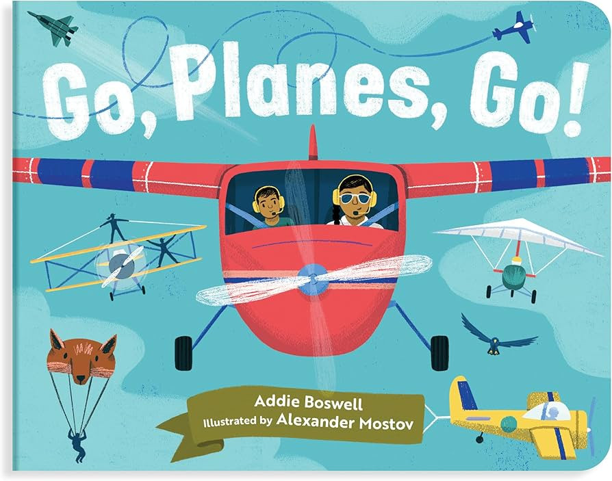 Go, Planes, Go!: Plane books for toddlers 1-3 (Transportation Board Books for Toddlers) | Amazon (US)