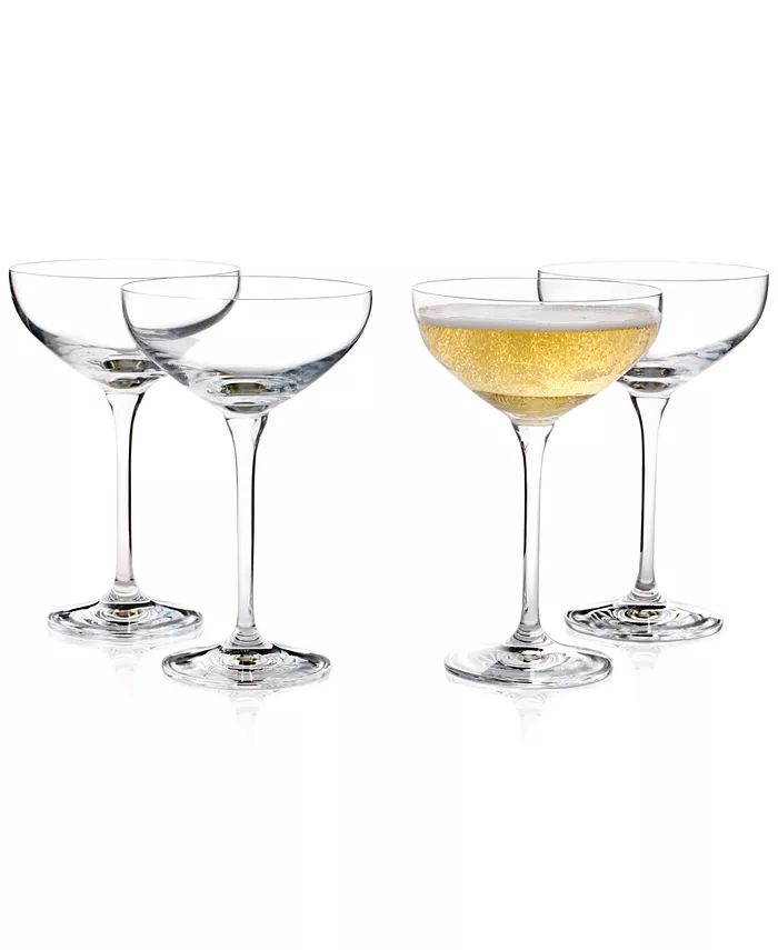 Hotel Collection Coupe Cocktail Glass, Set of 4, Created for Macy's & Reviews - Glassware & Drink... | Macys (US)
