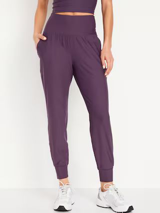 High-Waisted PowerSoft 7/8 Joggers | Old Navy (US)