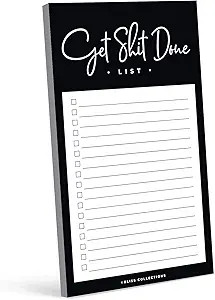 Bliss Collections To Do List Notepad, Get Stuff Done, Magnetic Weekly and Daily Planner for Organ... | Amazon (US)