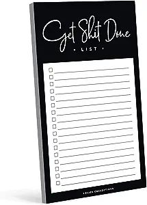 Bliss Collections To Do List Notepad, Get Stuff Done, Magnetic Weekly and Daily Planner for Organ... | Amazon (US)