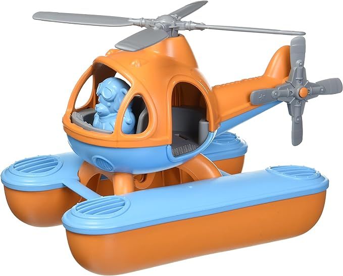 Green Toys Sea Copter - Orange CB2 | Amazon (US)