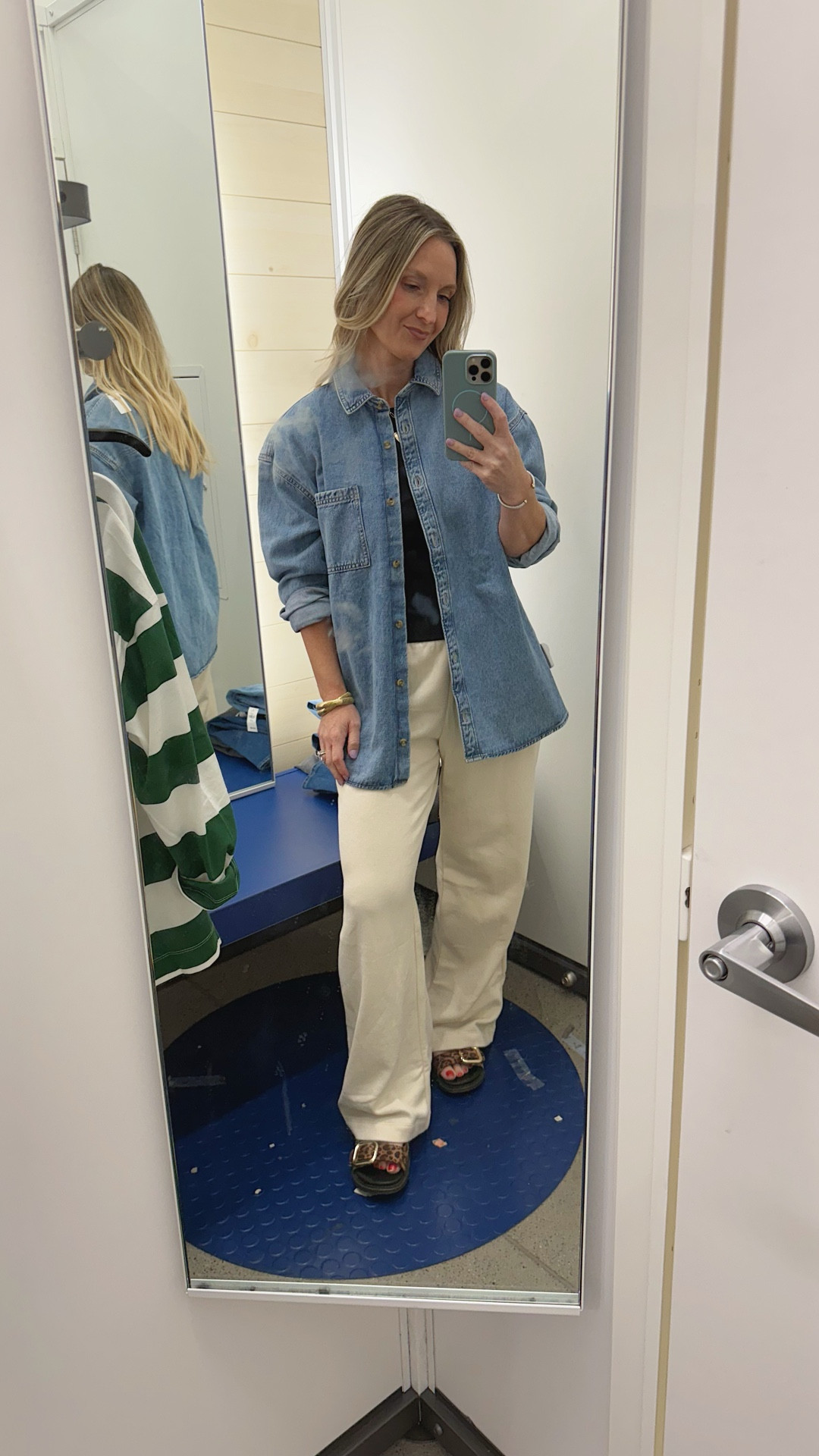 Dropped by Old Navy to try on new pieces for Fall 🤍

Wearing size 4 denim and 4p with wide leg cuff, small sweatpants and leggings, 

#LTKFindsUnder50