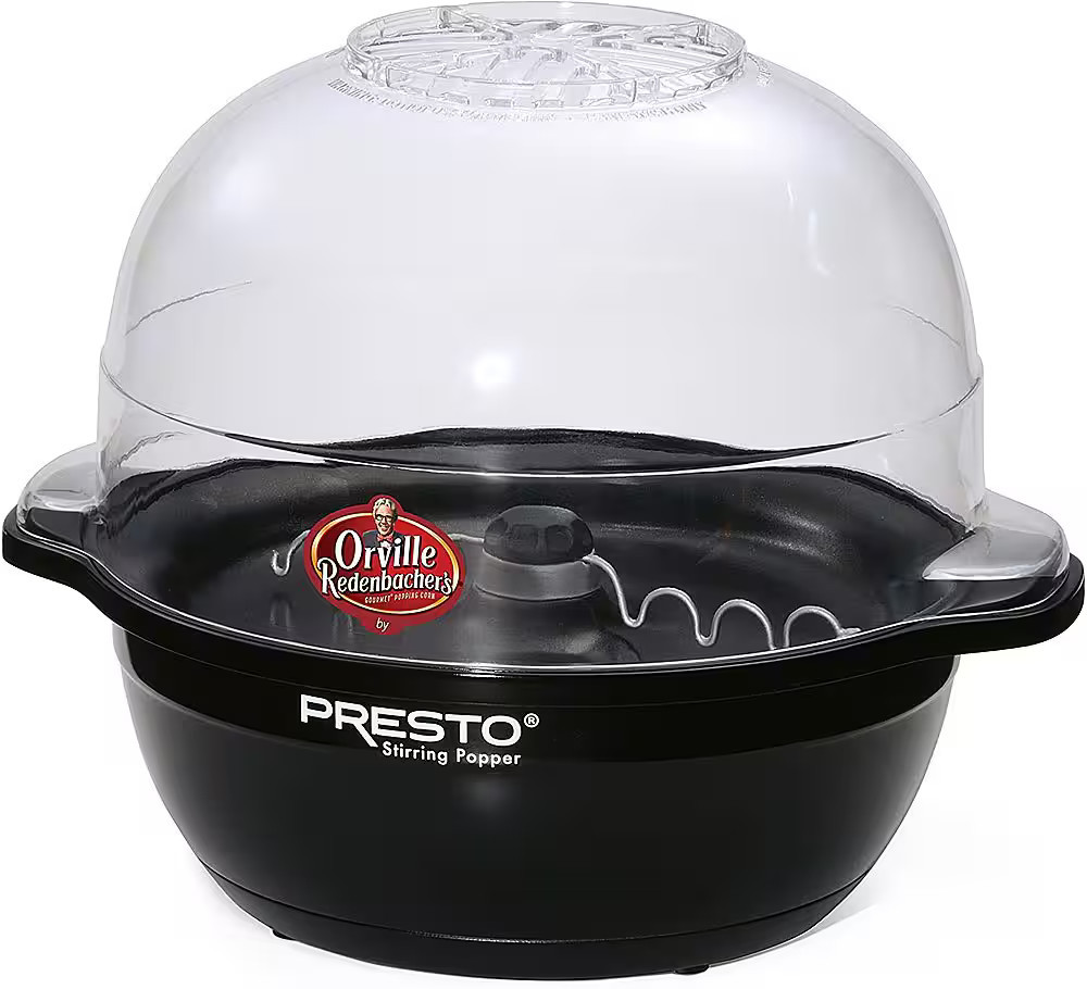Presto - Orville Redenbacher's® Stirring Popper - Black | Best Buy U.S.