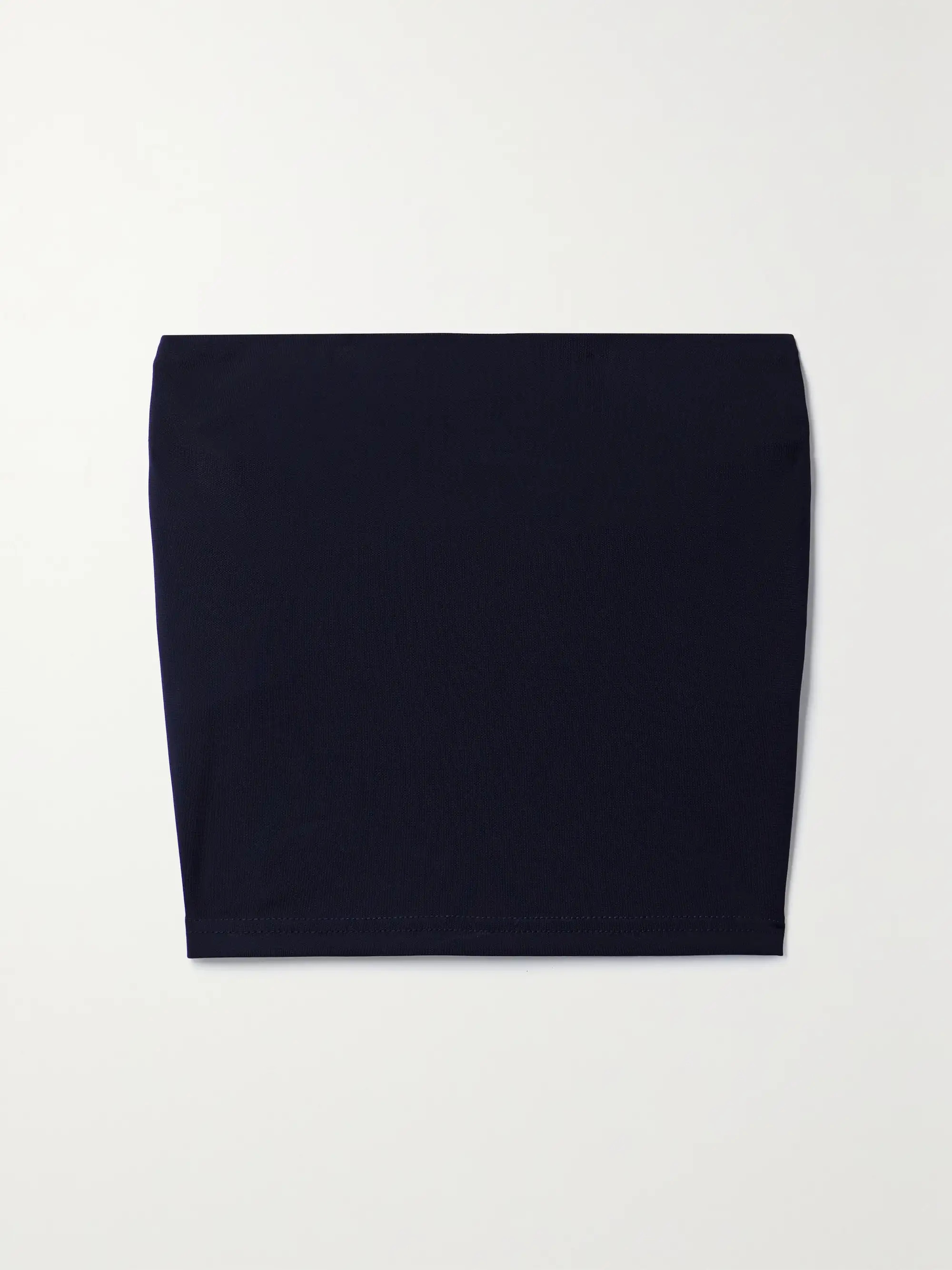 Harlow cropped glossed-jersey bandeau top | NET-A-PORTER APAC