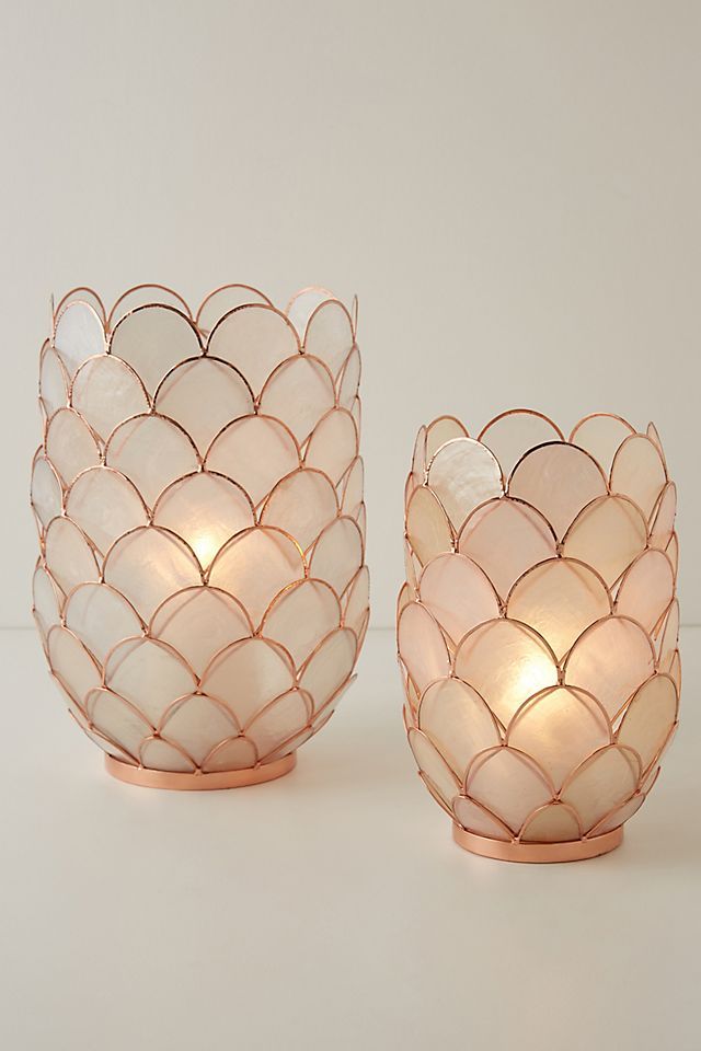 Concha Capiz Lantern | Anthropologie (US)