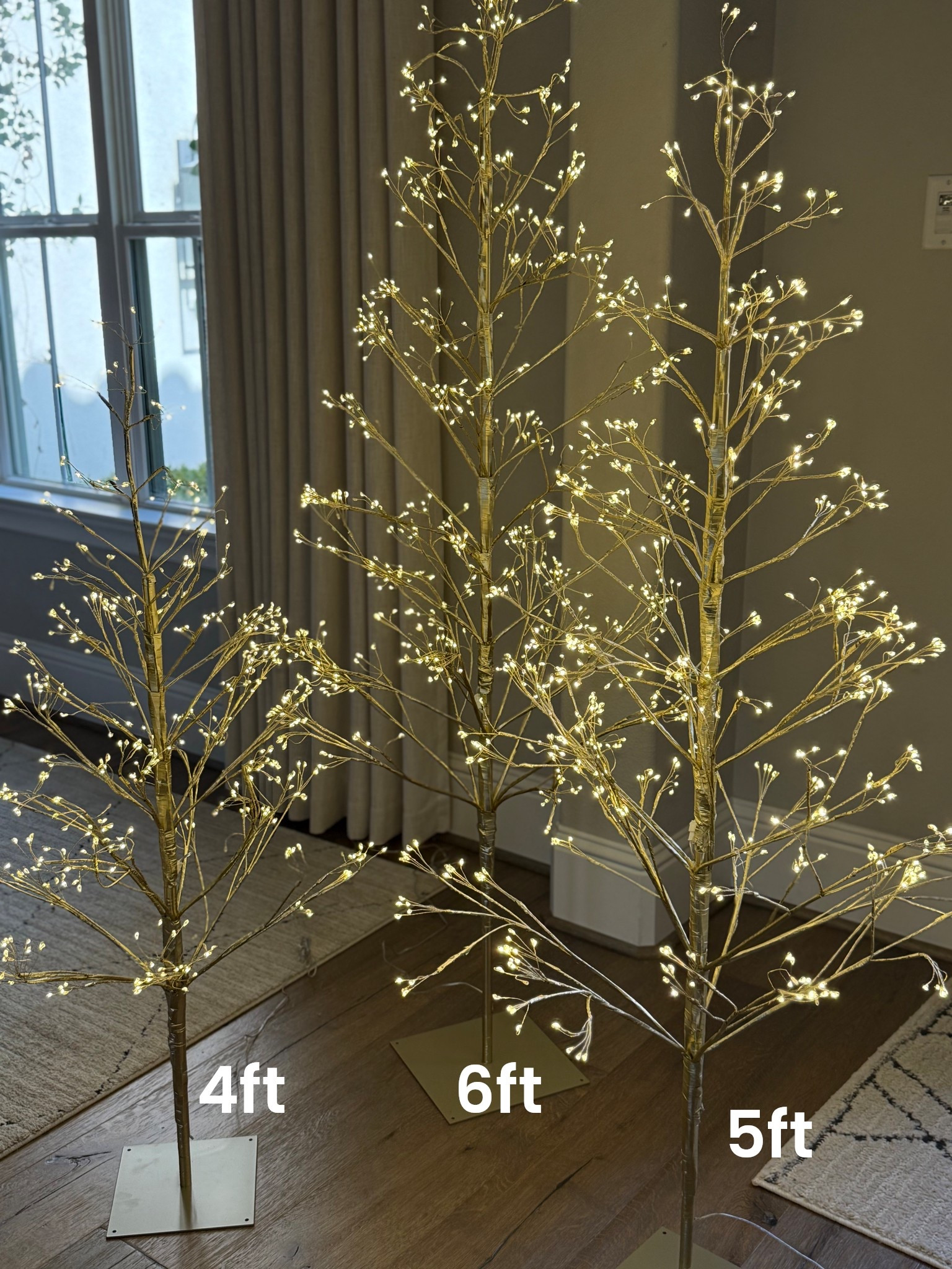 Get the designer look for less with these Pottery Barn look alike twinkling trees! 

#LTKSeasonal #LTKFindsUnder100 #LTKHome