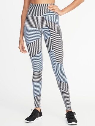 High-Rise Printed Compression Leggings for Women | Old Navy US