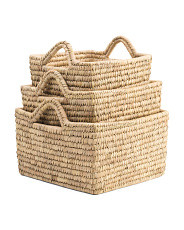 3pk Woven Baskets | Office & Storage | Marshalls | Marshalls
