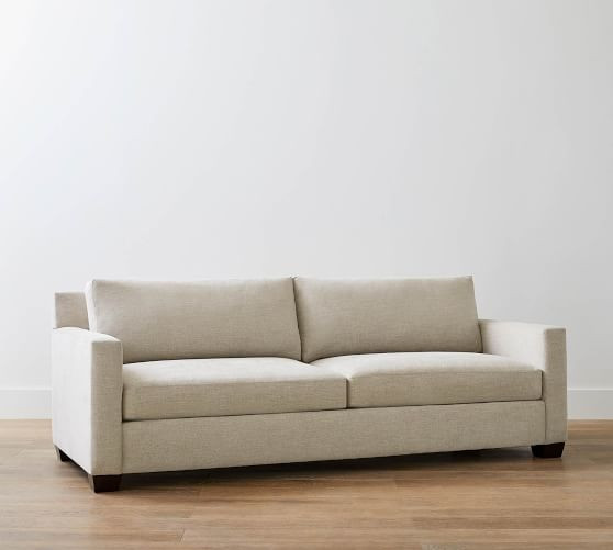York Square Arm Upholstered Sofa | Pottery Barn (US)
