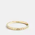 Signature Hinged Bangle | Coach Outlet US