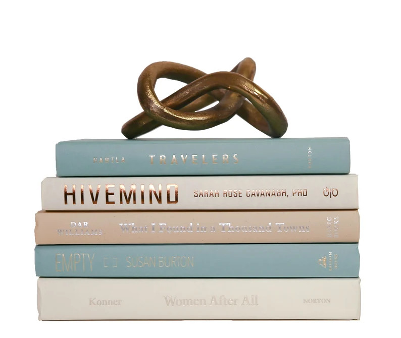 Sea Glass Book Stack 5 Books Office, Home, Staging, Wedding, Props Shelf-ready - Etsy | Etsy (US)