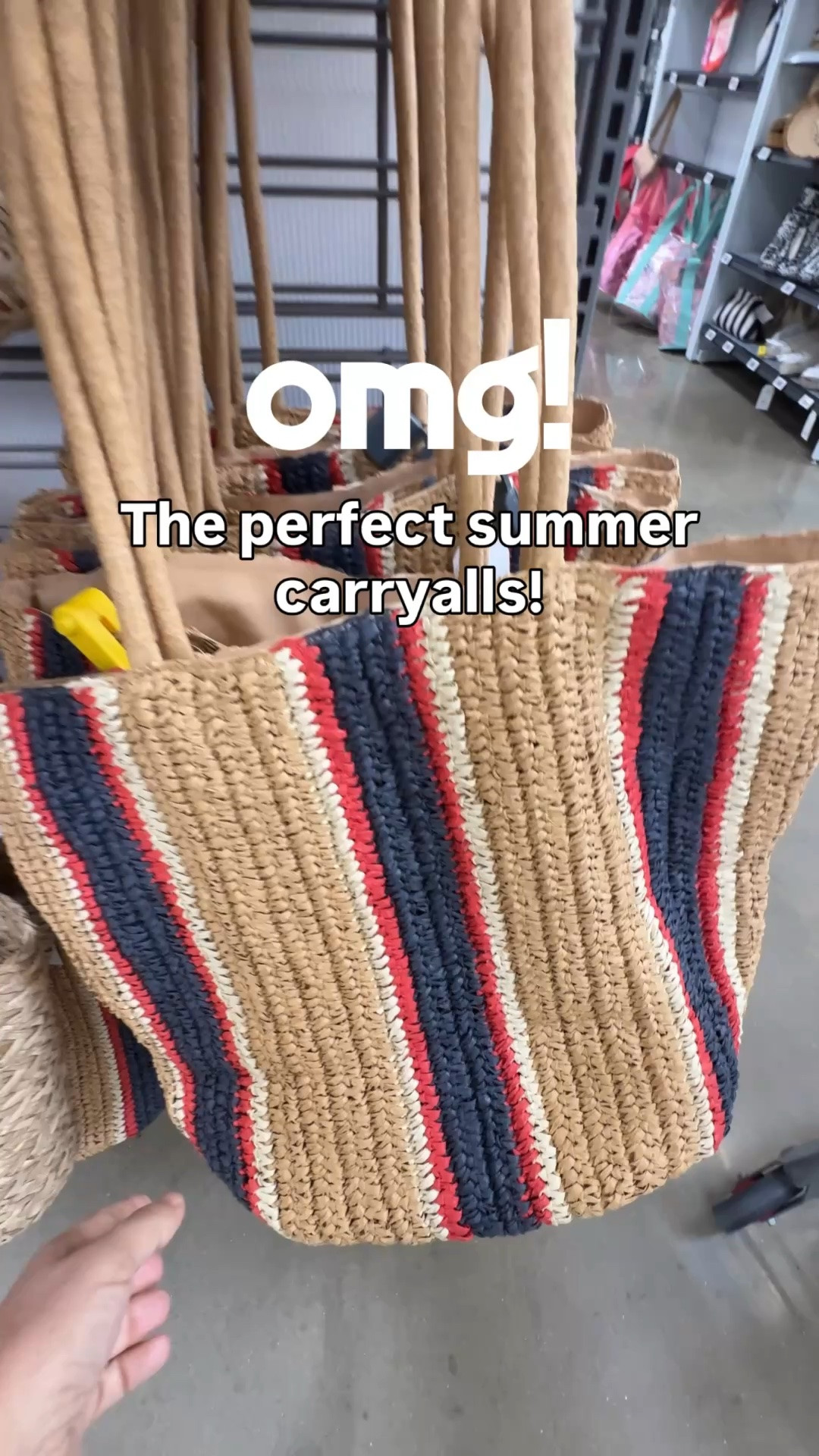 Spacious summer woven tote bags from Walmart! The perfect must haves for the beach, pool, water park or anywhere you are headed this summer. Summer tote bags, Straw beach bag, Vacation accessories, Walmart fashion finds, Raffia carryall, Summer style 2026, Beach day essentials, Boho summer bag, Affordable summer fashion, Woven handbag

#LTKHome #LTKSeasonal #LTKmomlife