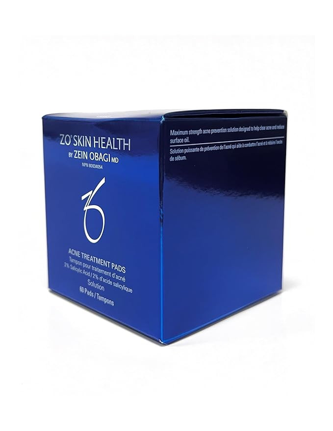 ZO SKIN HEALTH Acne Treatment Pads 2% Salicylic Acid (60 Individual Pads) | Amazon (US)