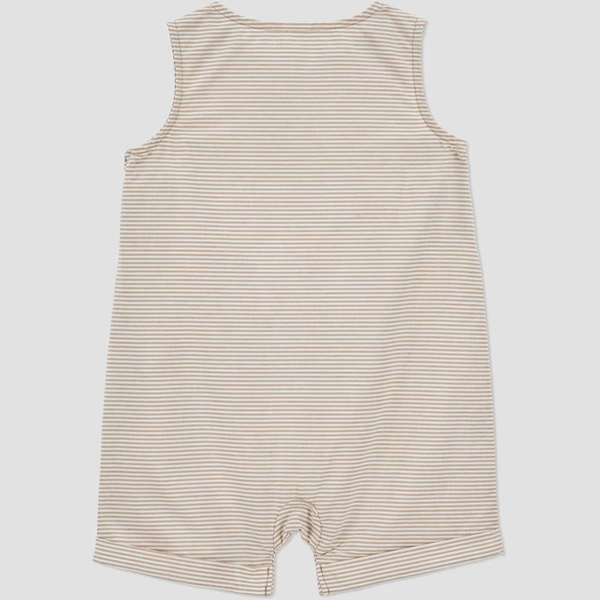 Carter's Just One You®️ Baby Boys' Striped Bunny Romper - Brown | Target