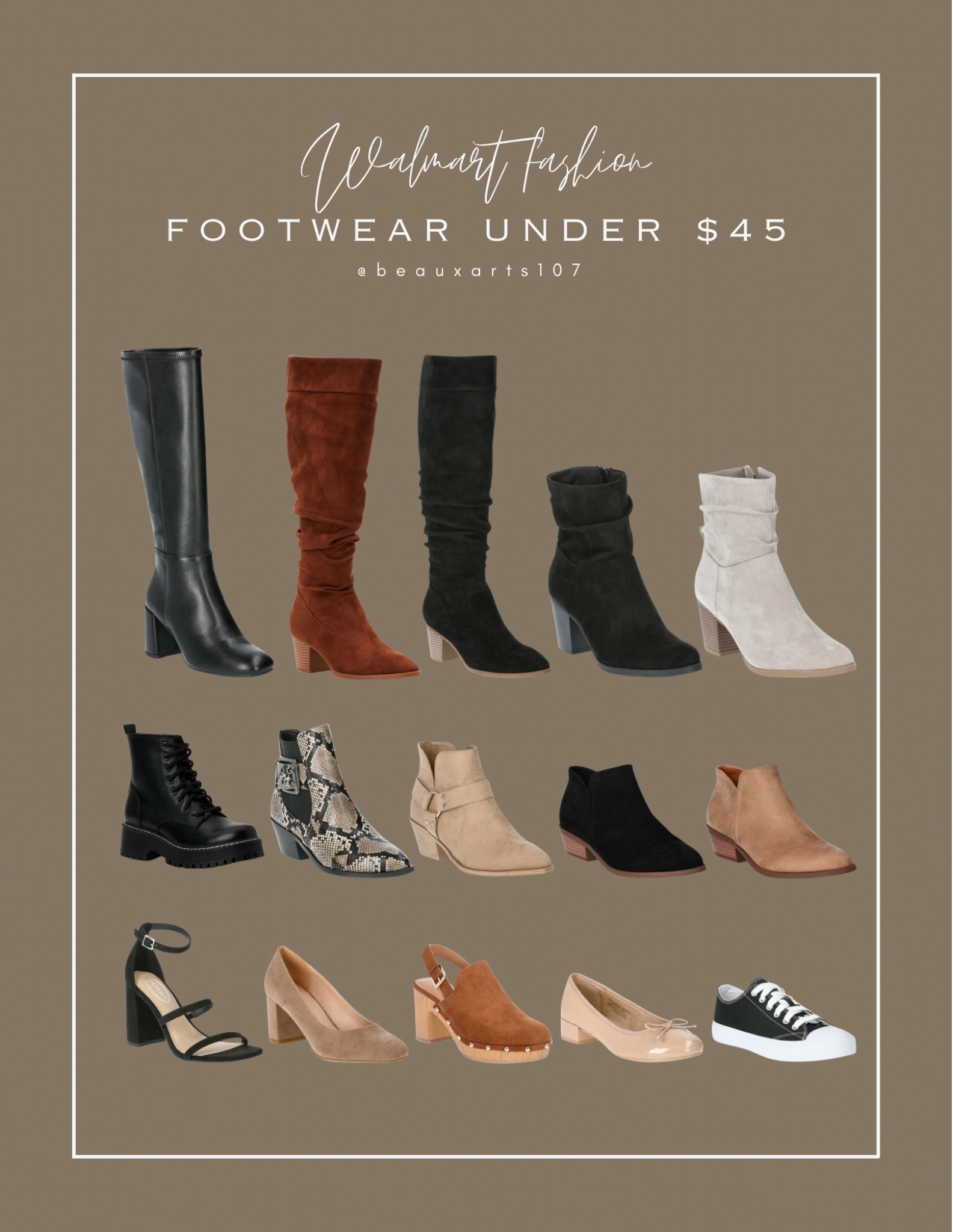 Check out these cute shoes for under $45!!

@Walmartfashion #WalmartPartner #WalmartFashion #WalmartFinds

#LTKSaleAlert #LTKFindsUnder50 #LTKStyleTip