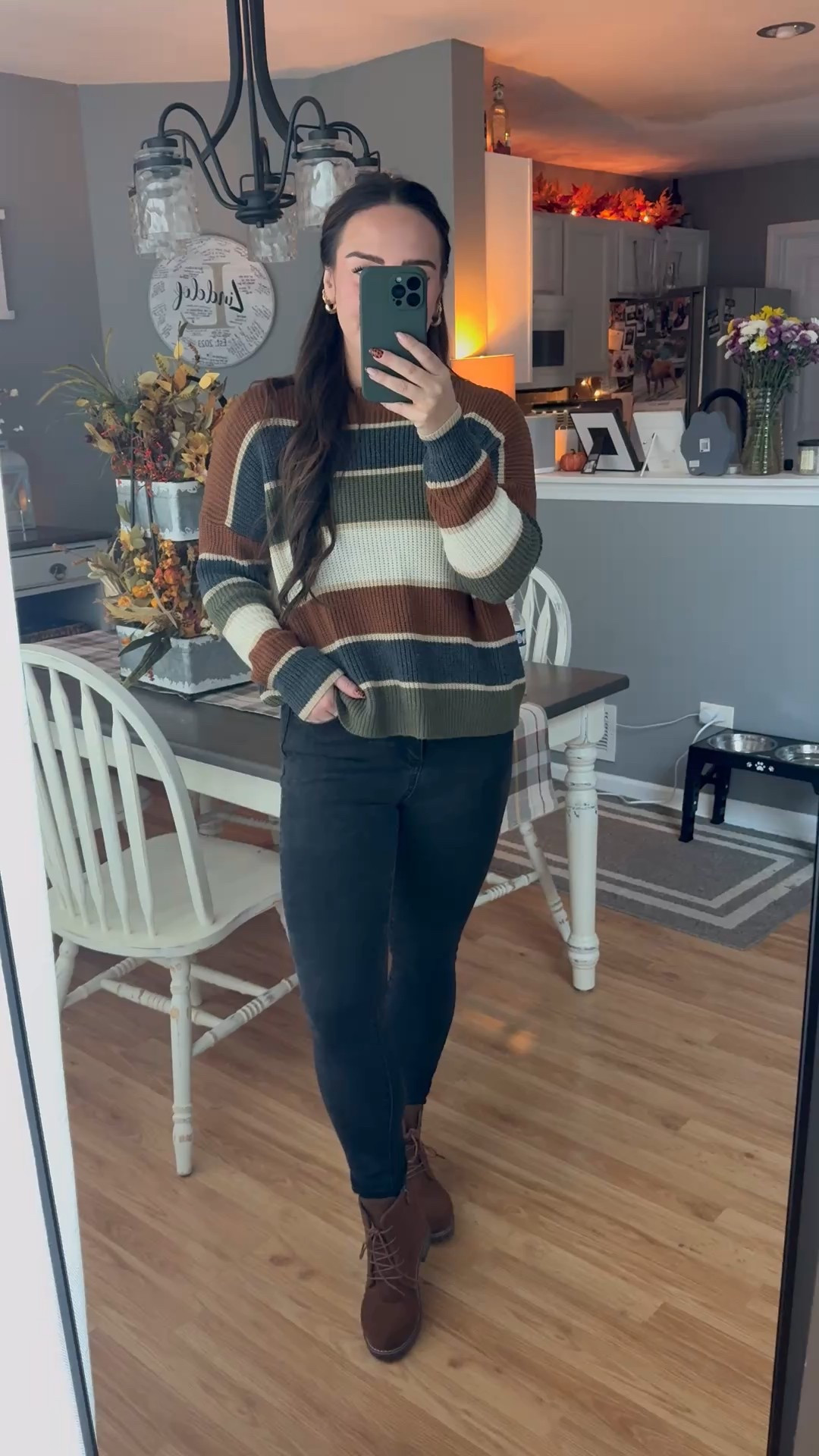 Such a cozy casual outfit for fall and winter ! Love the quality of the sweater! #casualoutfits #ootd #sweaters #fallfashion 

#LTKMidsize #LTKStyleTip #LTKSeasonal