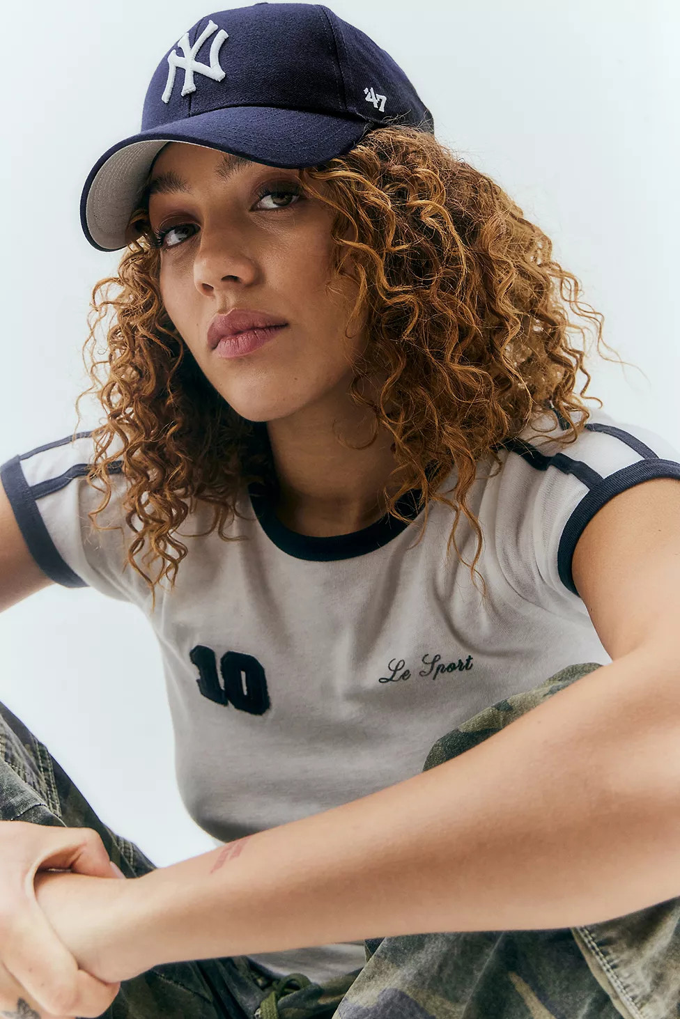 '47 Marca NY Yankees Navy MVP Cappellino da baseball | Urban Outfitters (US and RoW)