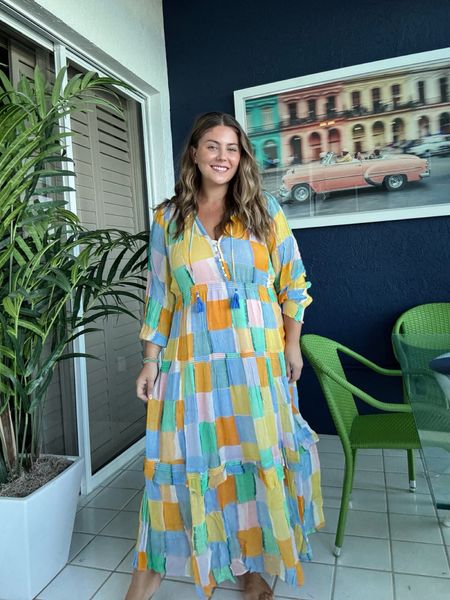 Most loved of the week, this printed colorful maxi dress! Wearing size XL. Use code CARALYN20! 

#LTKSeasonal #LTKmidsize #LTKstyletip