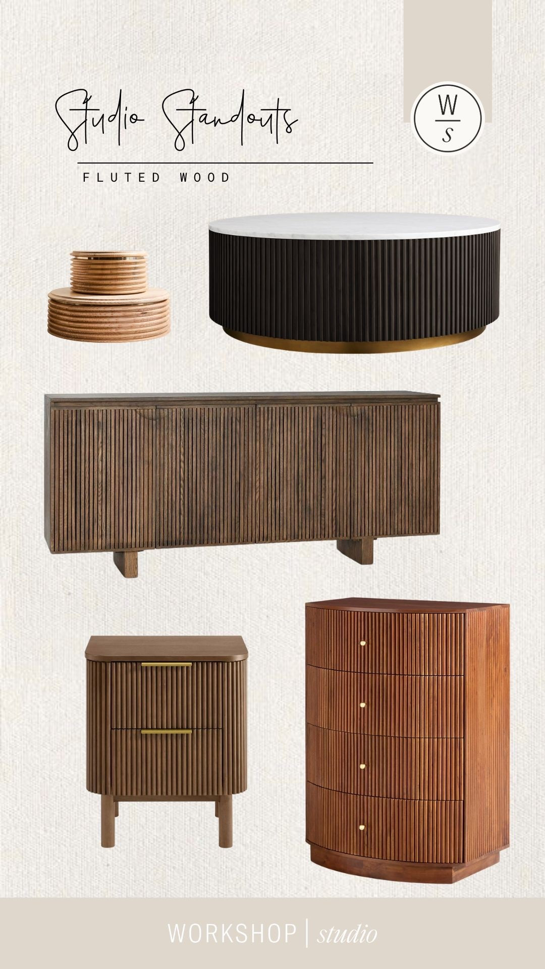 Materials we are loving this week…fluted wood. 😍

#LTKselfcare #LTKHome